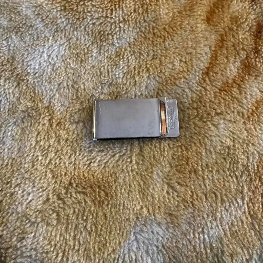 Coach money clip
